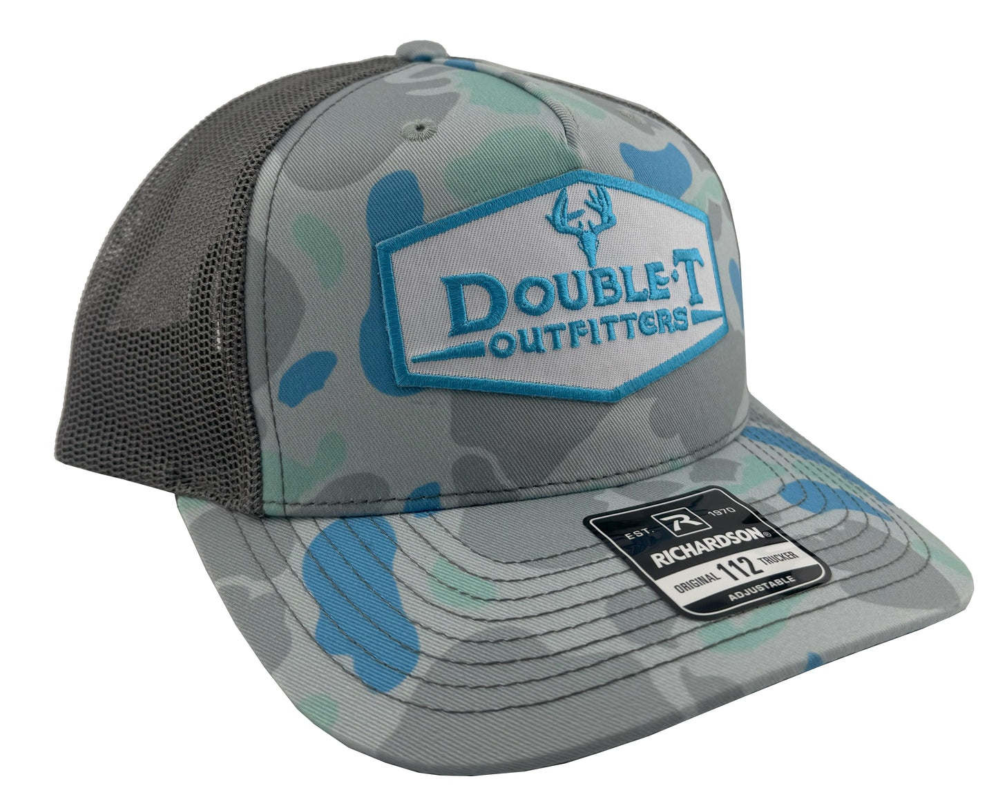 Double T Outfitters -Saltwater Camo Hat
