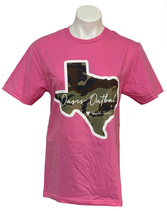 Womens Oasis Texas Tee