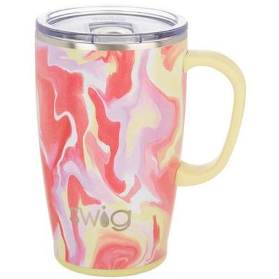 Swig 18 Oz. Pink Lemonade Insulated Mug Tumbler