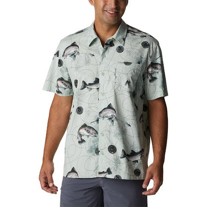 Columbia Men's PFG Trollers Best Button up Shirt
