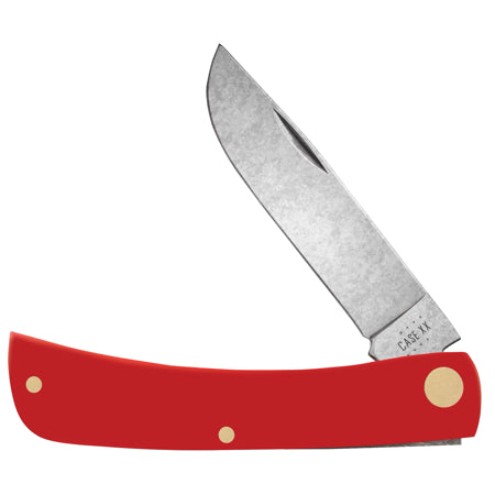 Case Xx  American Workman  Sodbuster Jr 73932 Red Synthetic Pocket Knife Pocket Knives