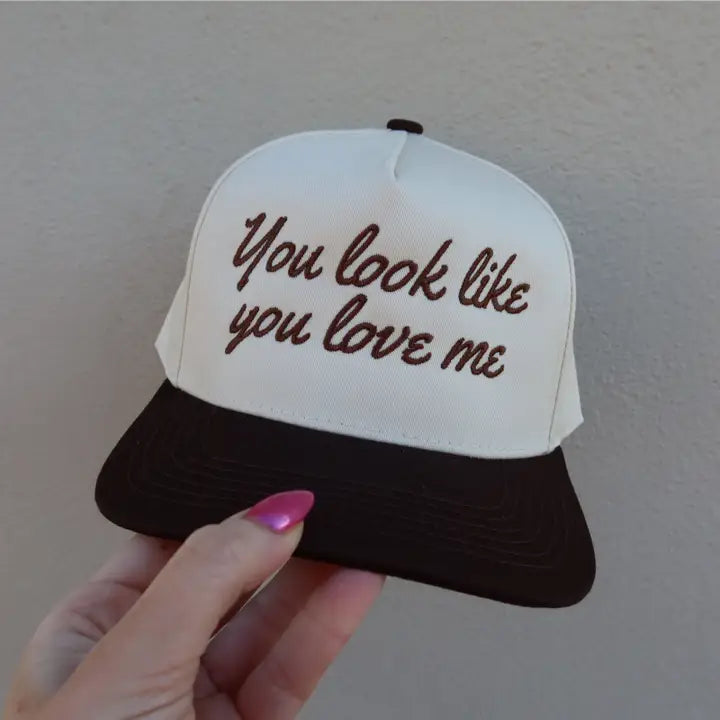 You Look Like You Love Me Vintage Trucker Hat
