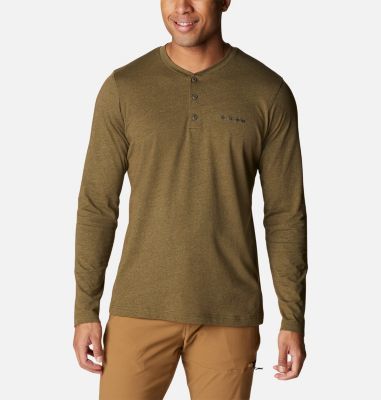 Columbia Men's Thistletown Hills Long Sleeve Henley Shirt