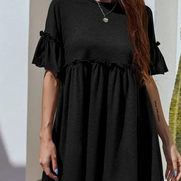 Patchwork Oversized Dress