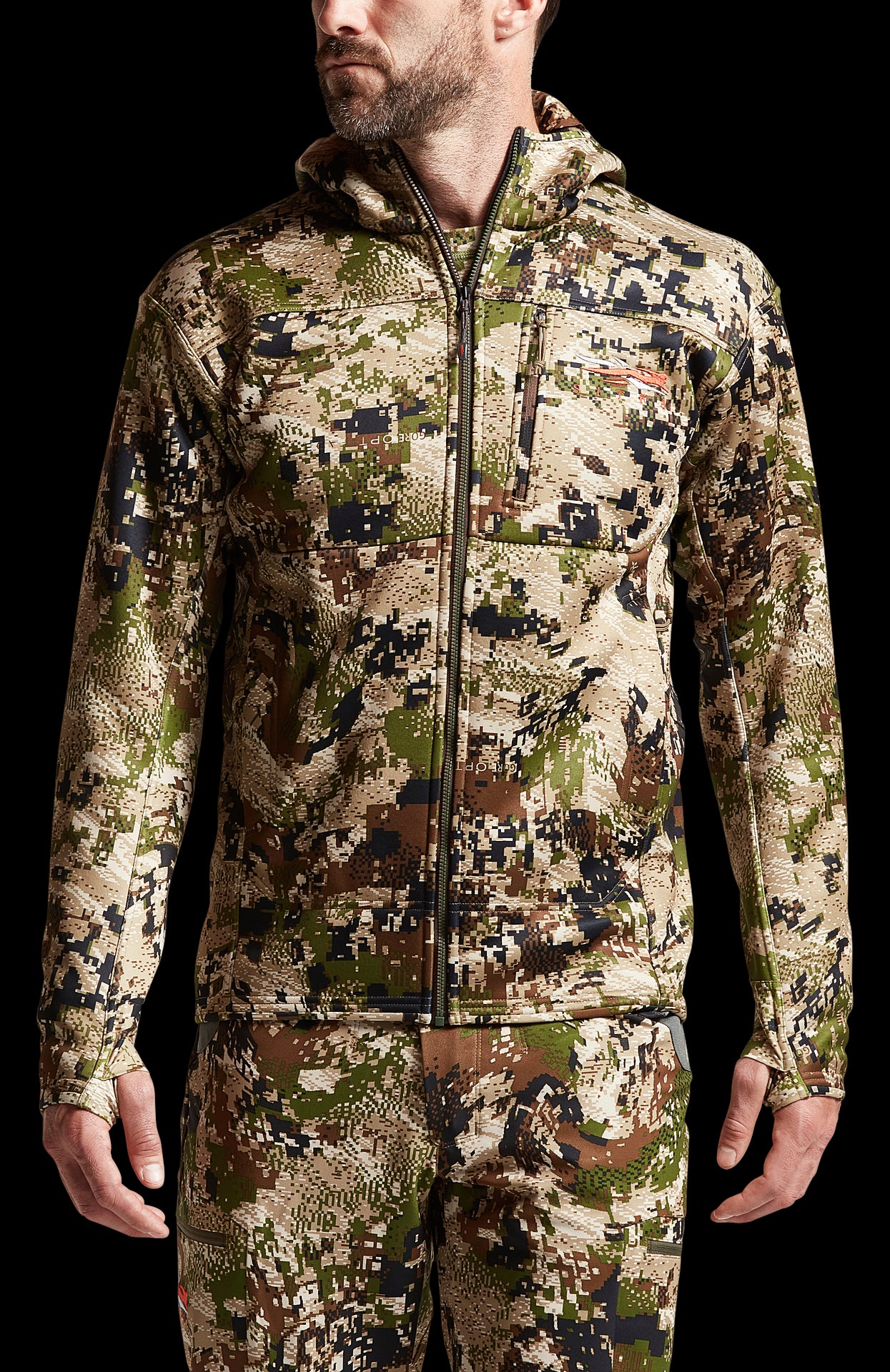 Men's Sitka Traverse Hunting Full Zip Hoodie