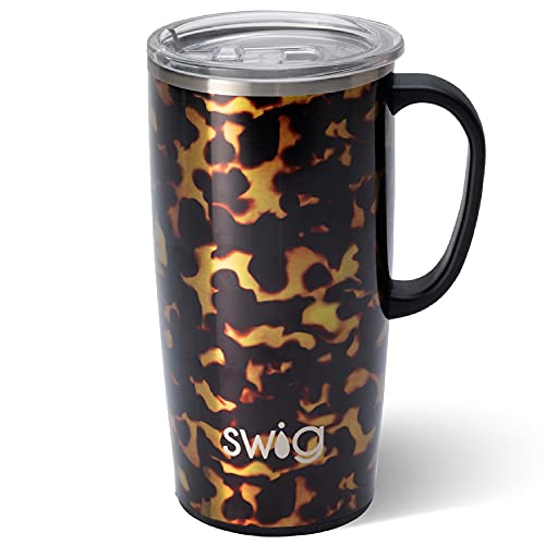 Swig Life 22oz Tall Travel Mug with Handle and Lid, Bombshell
