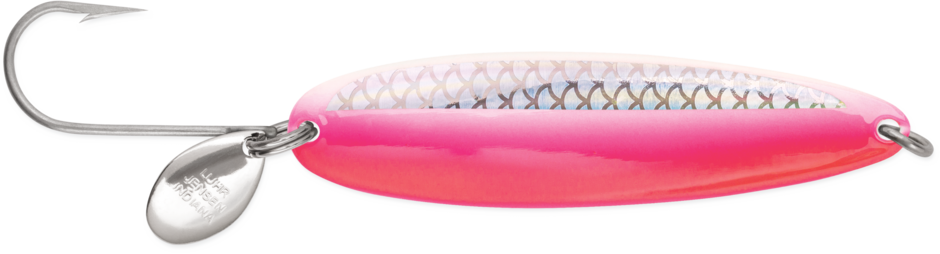 Luhr-Jensen - Coyote Spoon - 3.5 - Glow UV Cerise