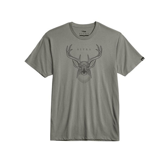 Sitka 8 Point Tee Field Gray