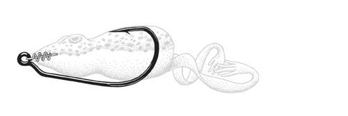 Owner 5132-131 Twistlock with Centering Pin Spring 4 per Pack Size 3/0 Fishing Hook