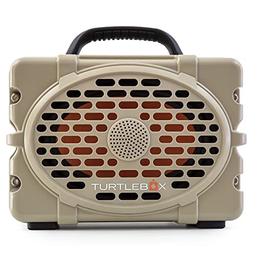 TURTLEBOX Gen 2 Portable Speaker Tan/Black