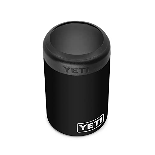YETI 12 Oz. Rambler Colster Can Insulator, Black Without Insert