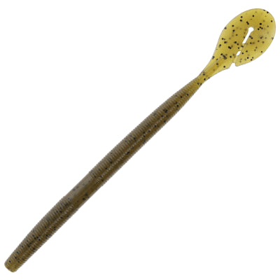Yamamoto YAM-SPSEN7-297 7 Speed Senko Green Pumpkin W/ Large Black