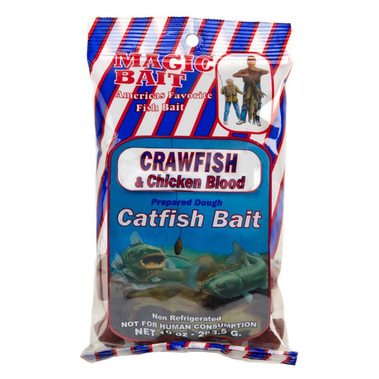 Magic Bait Catfish Dough Bait 7 Oz. Craw Fish
