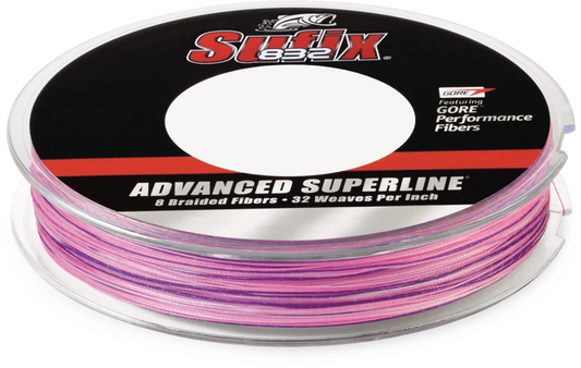 Sufix - 832 Braid - 20 LB 300 YDS Superline - Sunrise