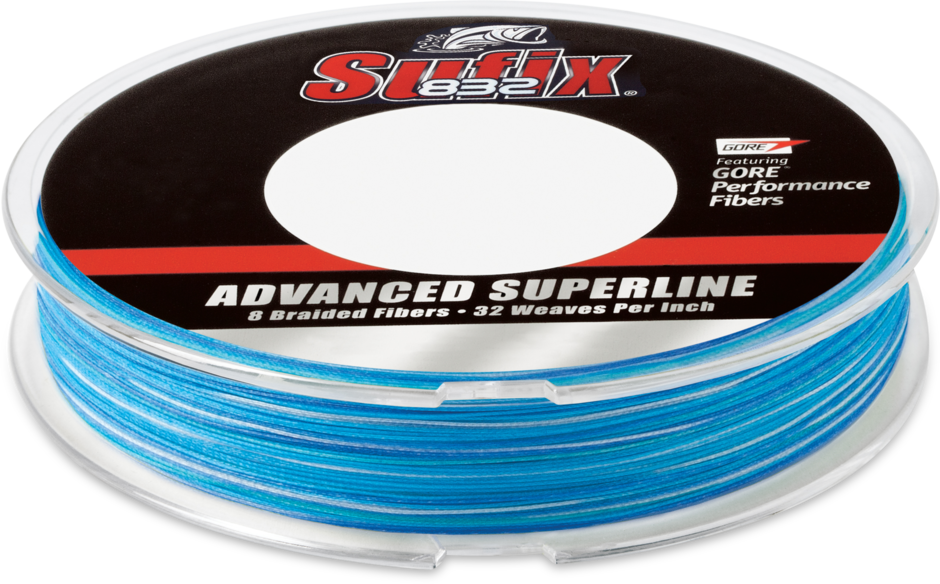 Sufix - 832 Advanced Superline - Braid 40lb 300yds - Coastal Camo