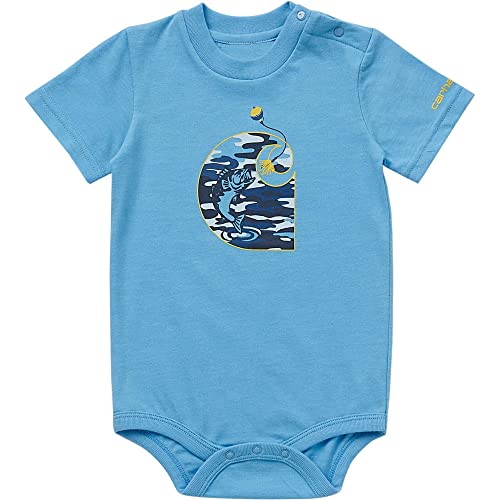 Carhartt Kid's Short-Sleeve Fishing Bodysuit