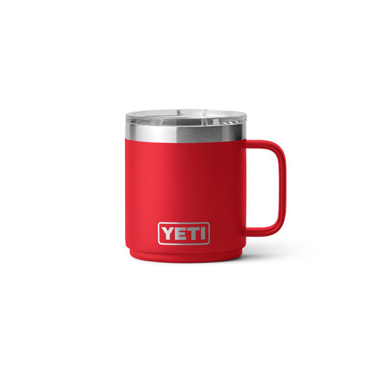 Yeti Rambler 10oz Mug with Magslider Lid Rescue Red