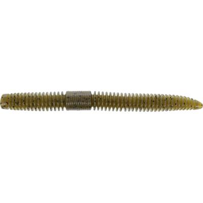 Gary Yamamoto YAMSLINKO5.5-297 Slinko Green Pumpkin 5.5in Fishing Lures (7 Pack)