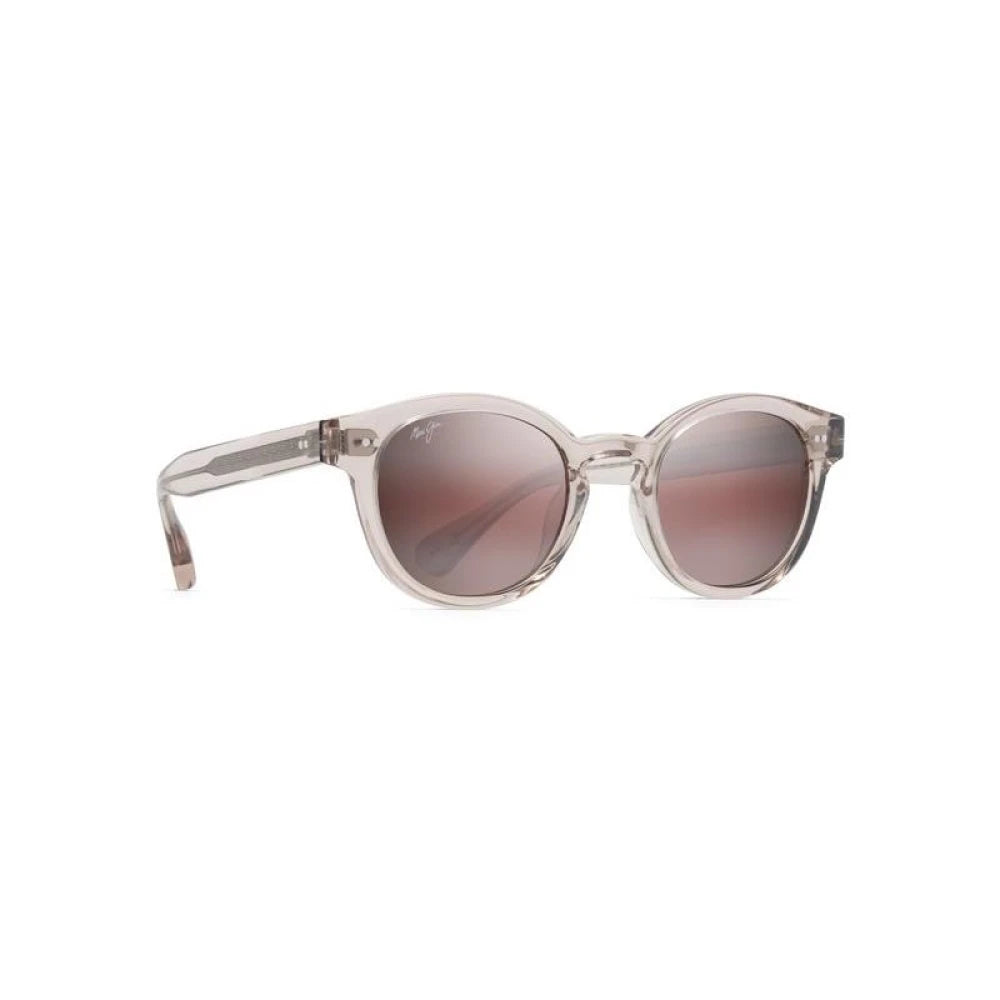 Maui Jim Joy Ride Sunglasses 05B - Crystal with a Hint of Pink - Maui Rose Unisex Oval