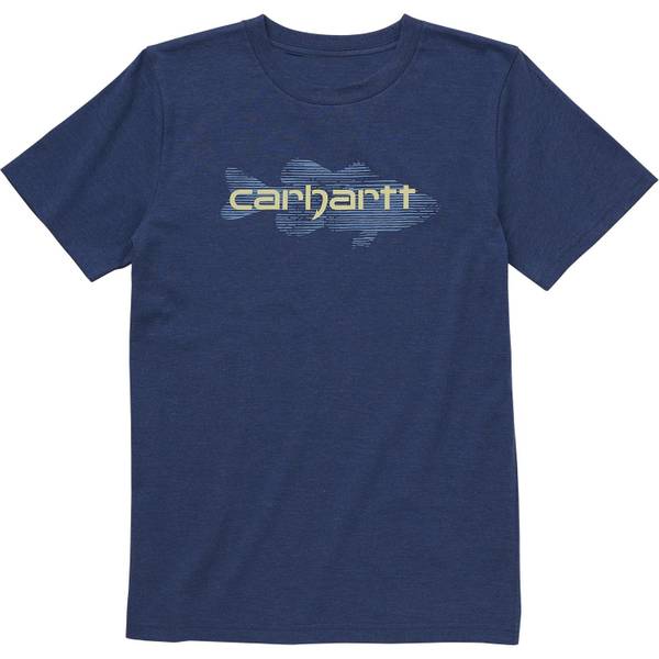 Carhartt Toddler Boy's Short-Sleeve Fish T-Shirt