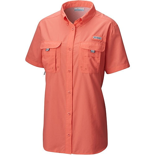 Columbia Womens Pfg Bahama Short Sleeve Shirt