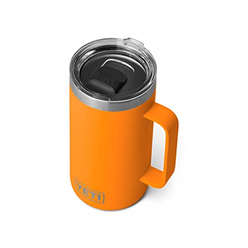 Yeti Rambler 24 Oz Mug with Magslider Lid King Crab Orange