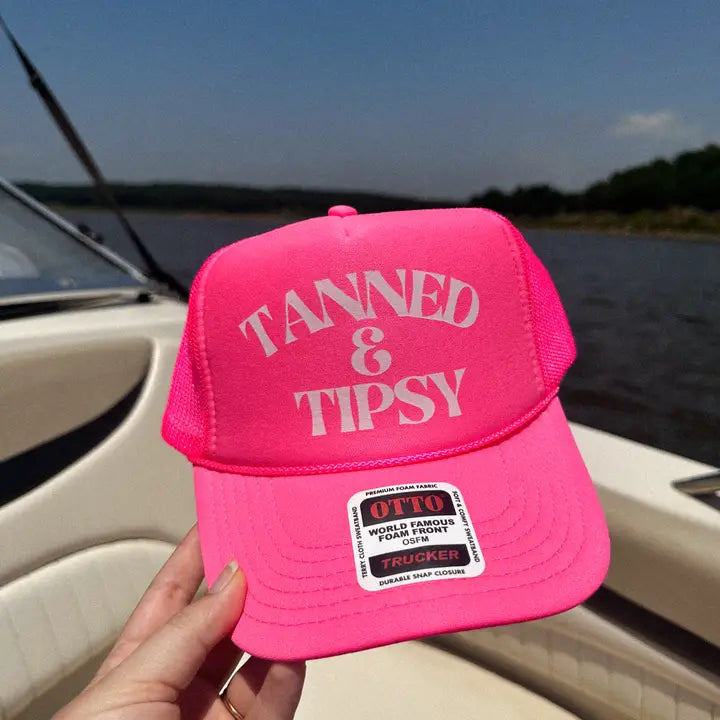 Tanned & Tipsy Trucker Hat