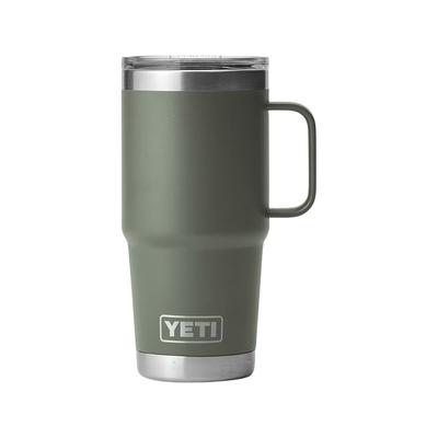 YETI Rambler 20 Oz Camp Green BPA Free Travel Mug