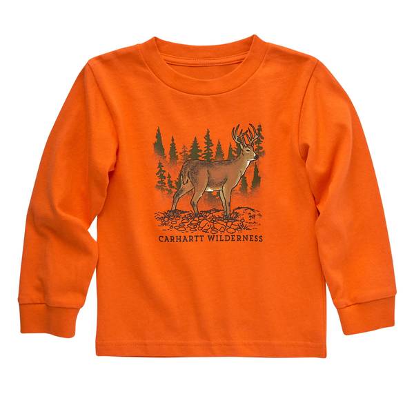 Carhartt Boy's Long Sleeve Deer T-Shirt