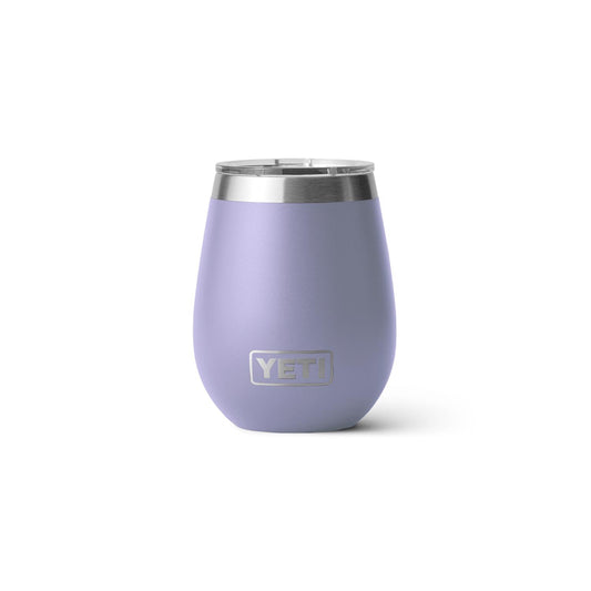 Yeti Rambler 10 Oz Wine Tumbler with Magslider Lid Cosmic Lilac