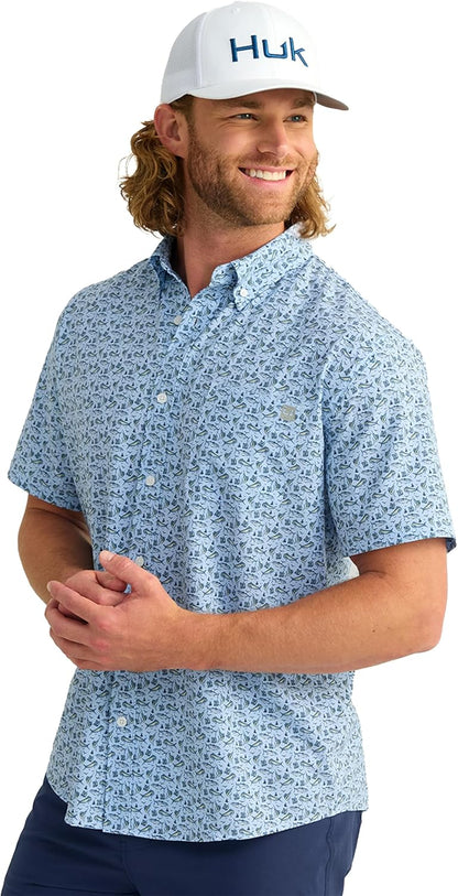 HUK - Kona RPinted Short Sleeve Shirt