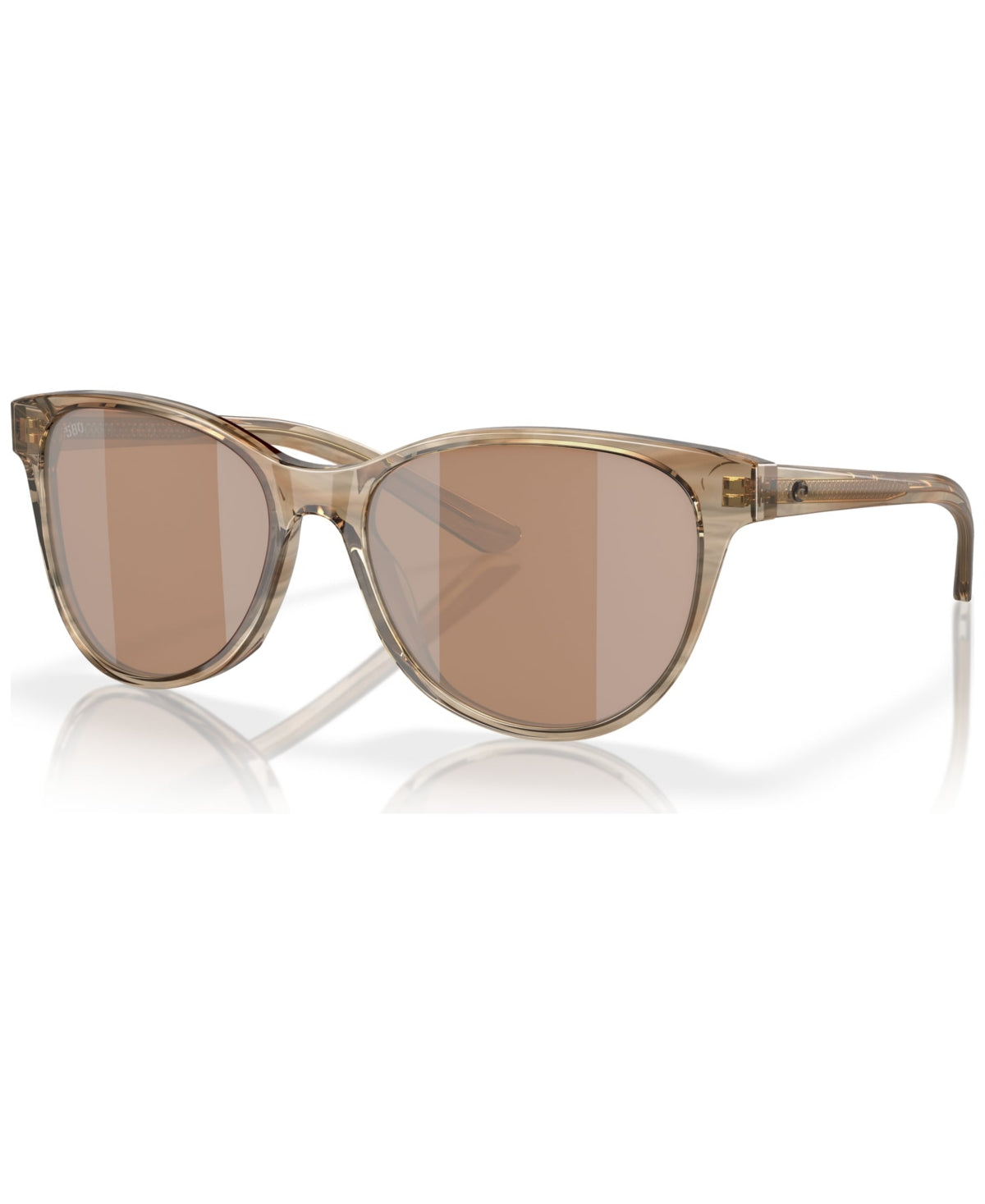 Costa Del Mar Catherine 2012 Sunglasses 201203 - Brown - Copper Silver Mirror Women Oval