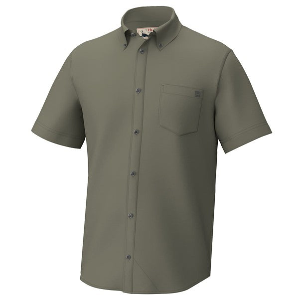Huk - Men's Kona Solid Button-Down Shirt