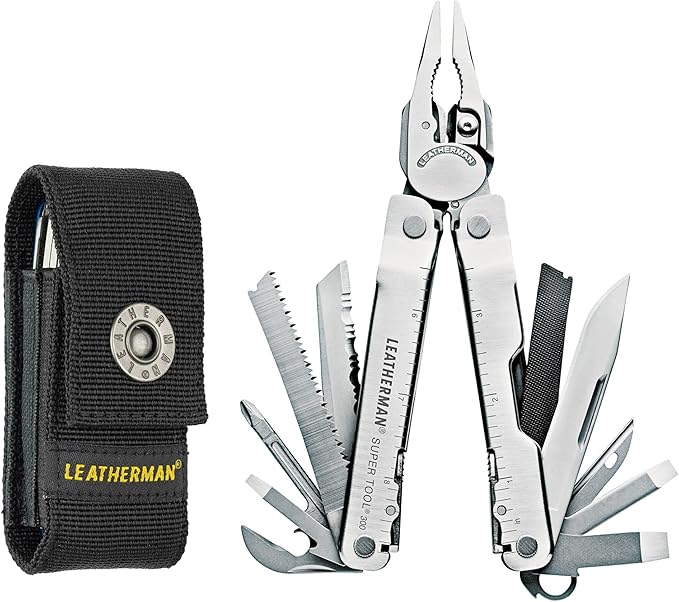 Leatherman Super Tool 300 Multi-tool Standard Stainless Standard Sheath 831180