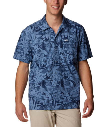 Columbia Men's PFG Trollers Best Button up Shirt