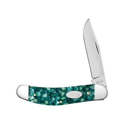 Case XX Knives Sowbelly Green Kirinite Sparxx Tru-Sharp Stainless Steel 71385 Pocket Knife
