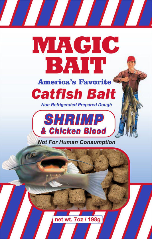 Magic Bait Catfish Dough Bait 7 Oz. Shrimp