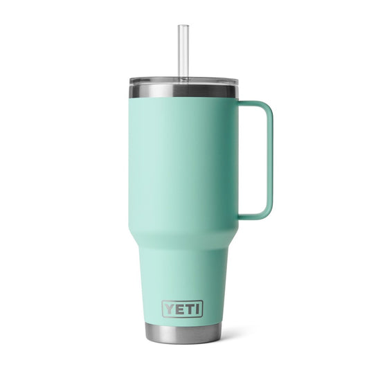 Yeti Rambler 42 Oz Straw Mug with Straw Lid Seafoam