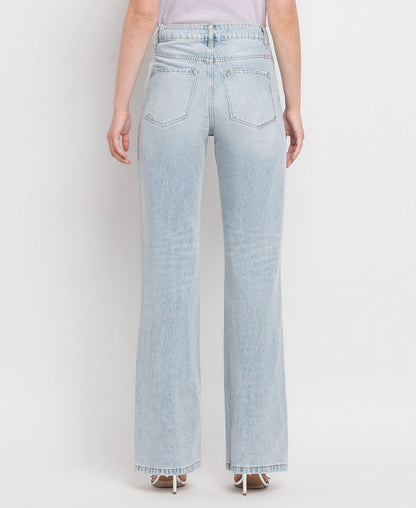 90's Vintage Super High Rise Flare Jeans