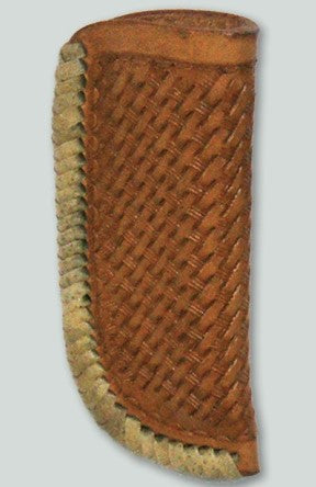 KNIFE SHEATH 3.5" LTHR LIGHT OIL BASKET RH TRIM