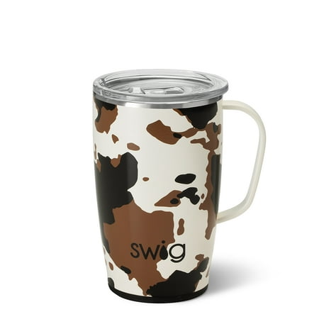 Swig Life 18oz Travel Mug | Insulated Stainless Steel Tumbler with Handle | Hayride