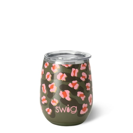 Swig Life 14oz Stemless Wine Cup | Insulated Stainless Steel Wine Tumbler | on the Prowl