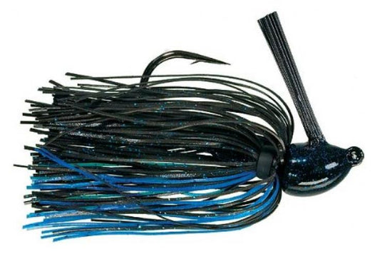 Strike King Hack Attack Fluoro Flipping Heavy Cover 3/4 Oz Jig Black