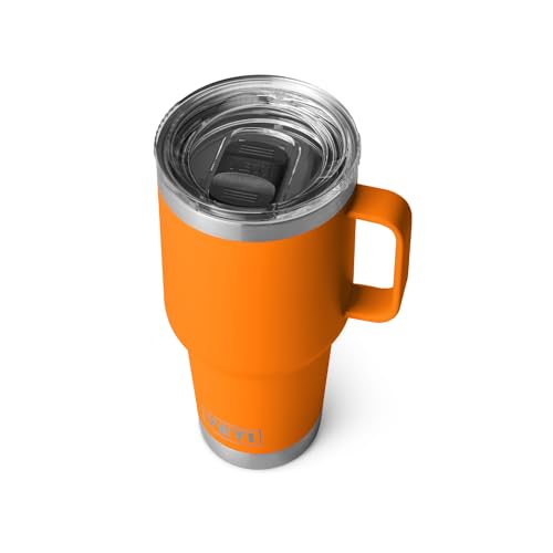 Yeti Rambler 30 Oz Travel Mug with Stronghold Lid King Crab Orange