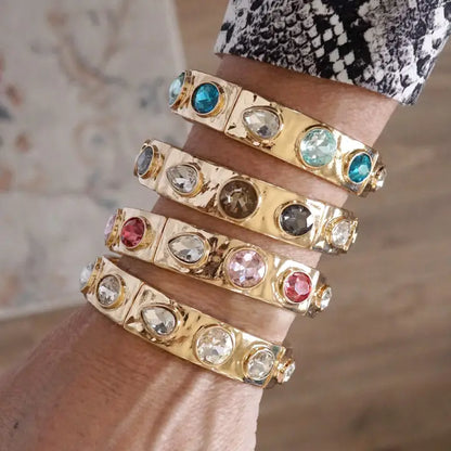 Sparkly Crystal Stretch Bangles