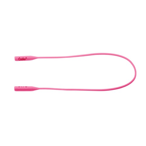 Cablz SiliconePnk Silicone Eyewear Retainer 16  Length Pink