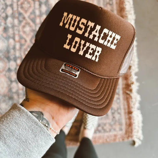 Grady Ln Boutique - Mustache Lover Trucker Hat