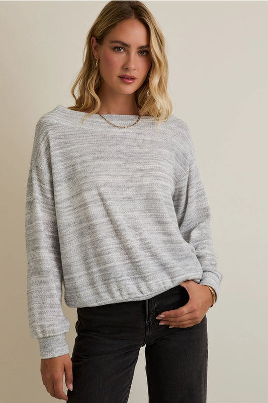 GILLI - Long Sleeve Off Shoulder Top