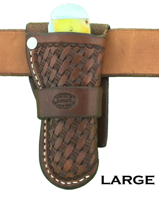 Big Bend Saddlery - Basket Holster Scabbard - Large