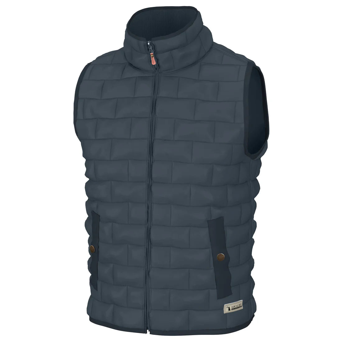 Local Boy Outfitters - Brick Quilted Vest